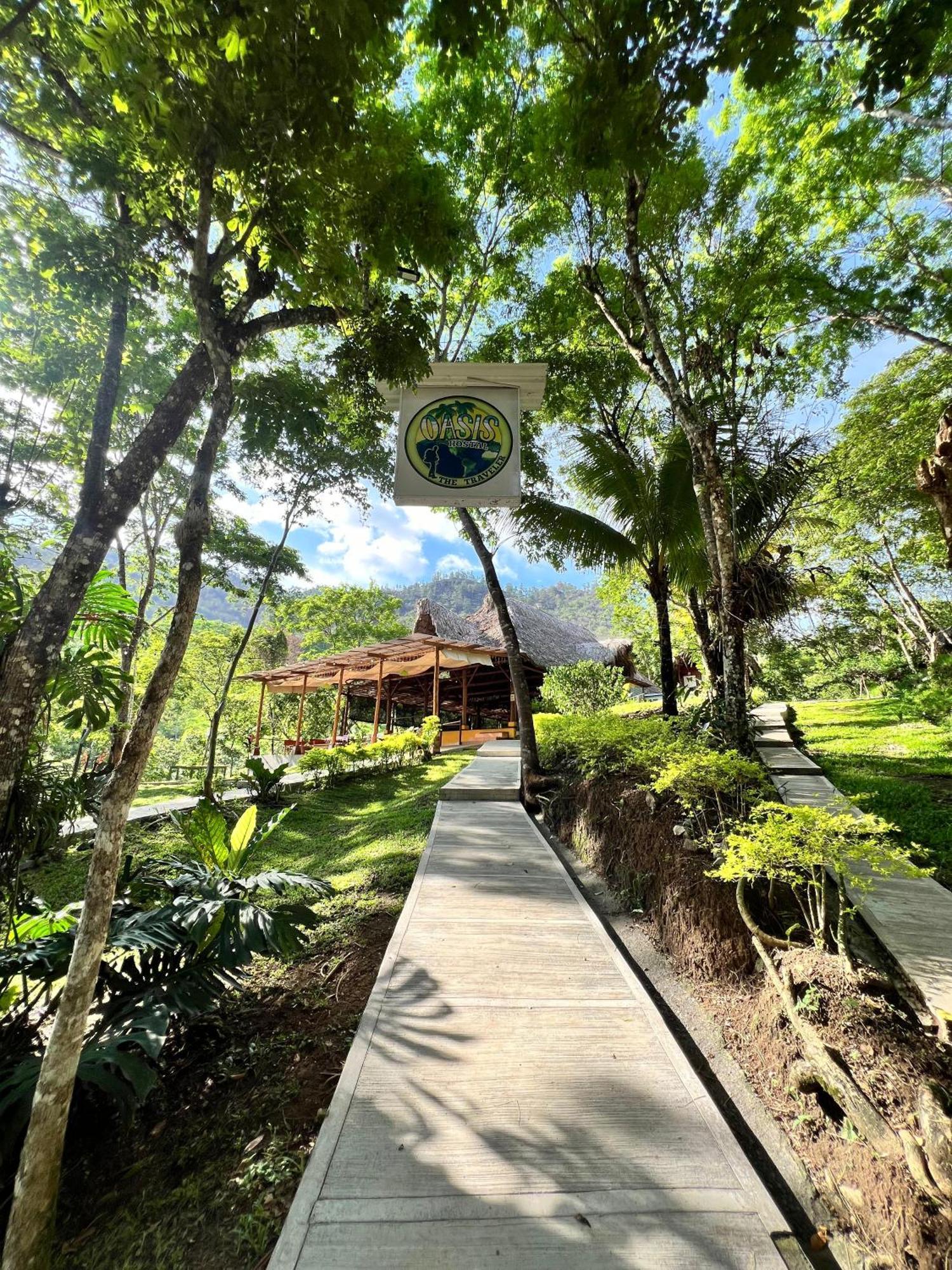 Albergue Oasis The Traveler Lanquín Exterior foto